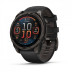 Умные часы Garmin Fenix 8 51mm Amoled Sapphire Carbon Grey DLC Титановый с черным ремешком