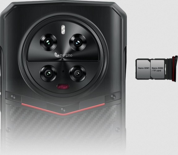 Смартфон Doogee DK10 5G 12/512Gb Kevlar Black